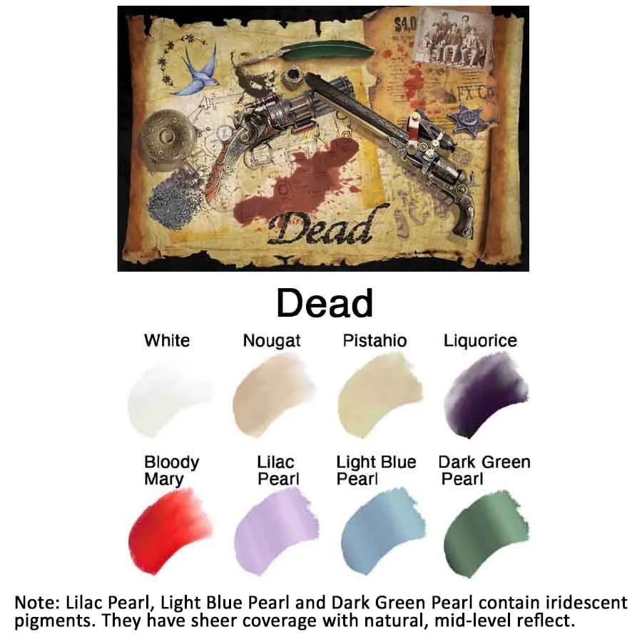 Bluebird Dead palette fard teint cadavérique 32g