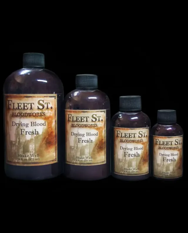 Fleet Street Bloodworks Drying Blood faux sang séchant naturel