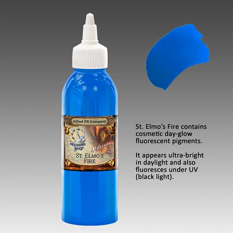 Bluebird UV DayGlo encres fluides fluo scène