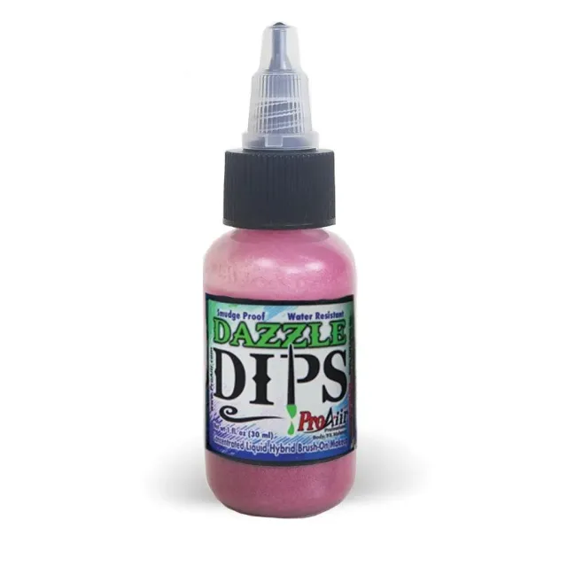 ProAiir DIPS Dazzle Pink maquillage métallique 30 ml