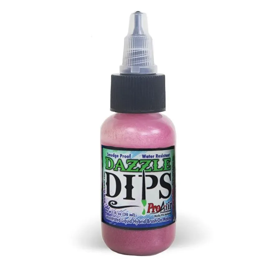 ProAiir DIPS Dazzle Pink maquillage métallique 30 ml