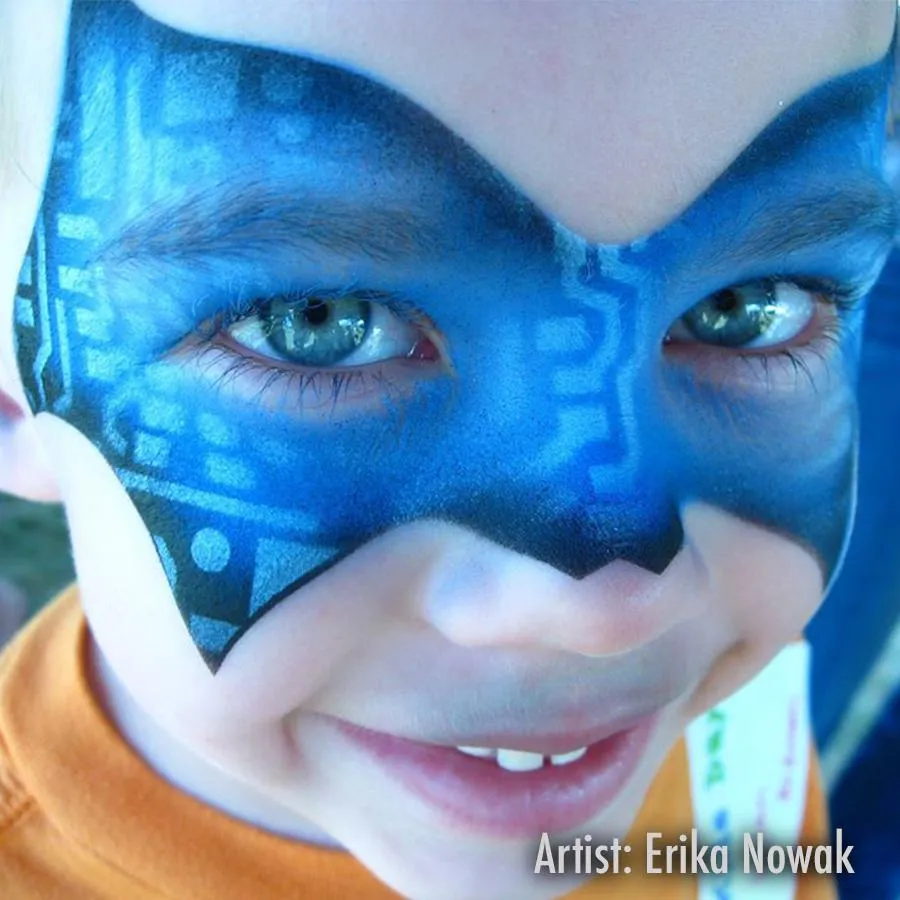 ProAiir StencilEyes Hero Mask pochoir visage taille unique héros