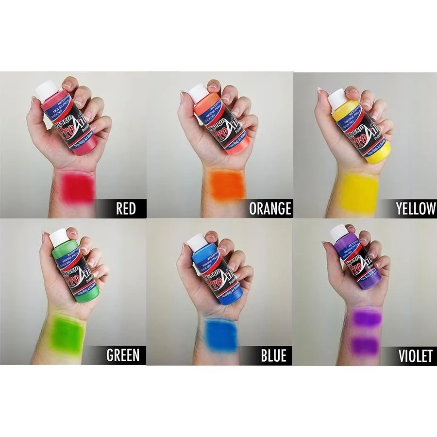 ProAiir Rainbow UV Colors maquillage hybride 30ml fluo UV