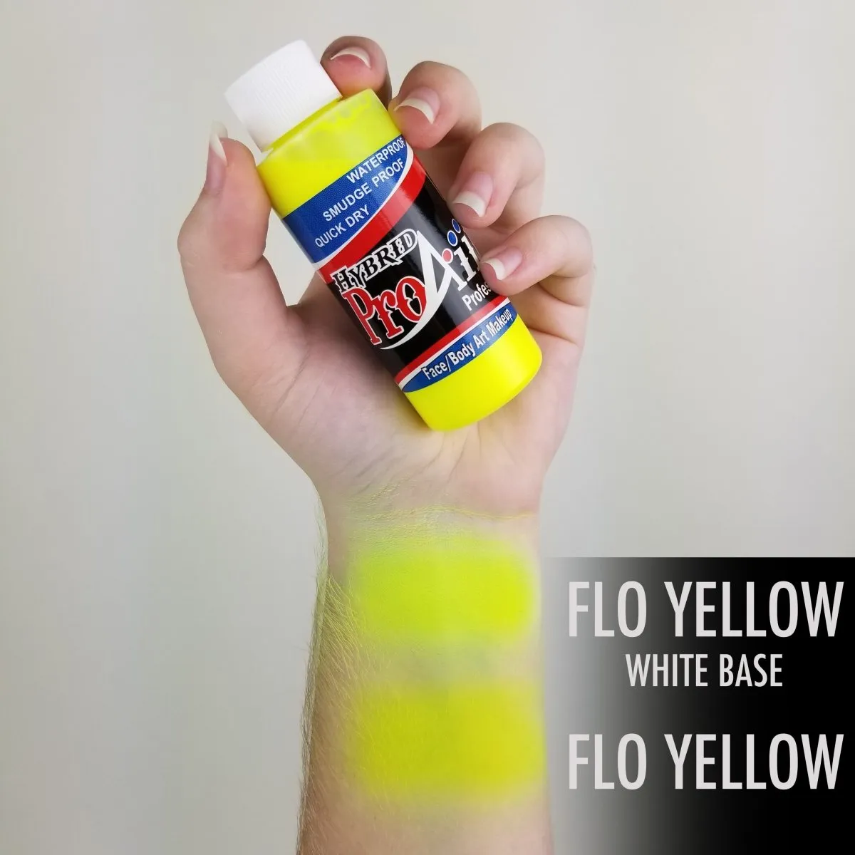 ProAiir Fluorescent Yellow maquillage hybride 60 ml jaune UV