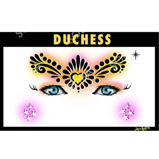 ProAiir StencilEyes Duchess pochoir visage couronne taille unique