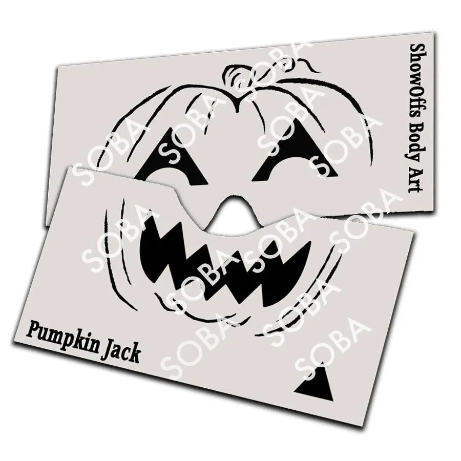 ProAiir StencilEyes Pumpkin Jack-O pochoir citrouille Halloween