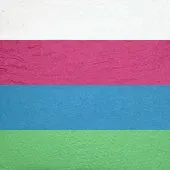 F.A.B. Minty Rose Rainbow Cake peinture visage 50 g rose menthe