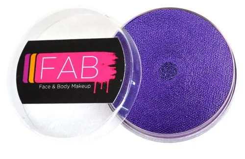 F.A.B. Face Paint Amethyst Shimmer Lavender 138 peinture visage nacrée