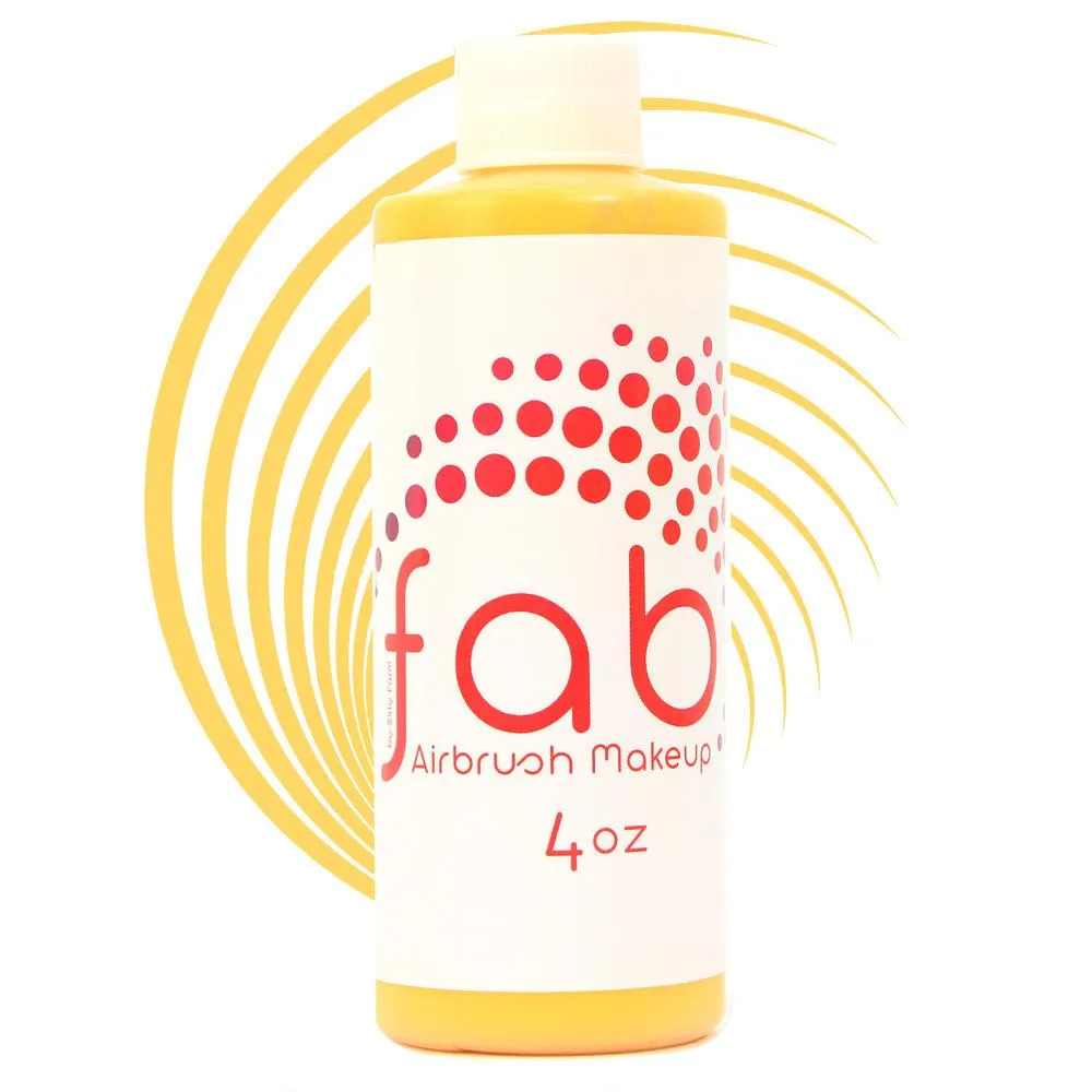 F.A.B. FAB Hybrid Canary (Bright) Yellow maquillage aérographe jaune 2 oz