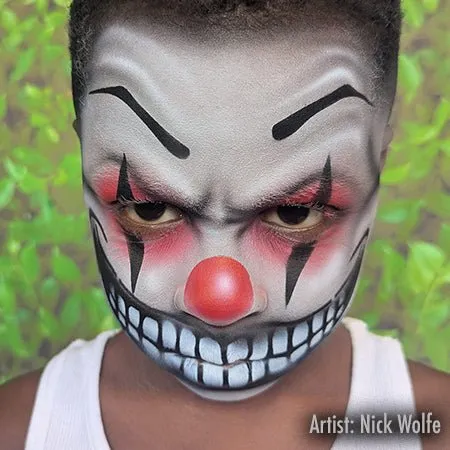 ProAiir StencilEyes Jokester pochoir maquillage adulte clown