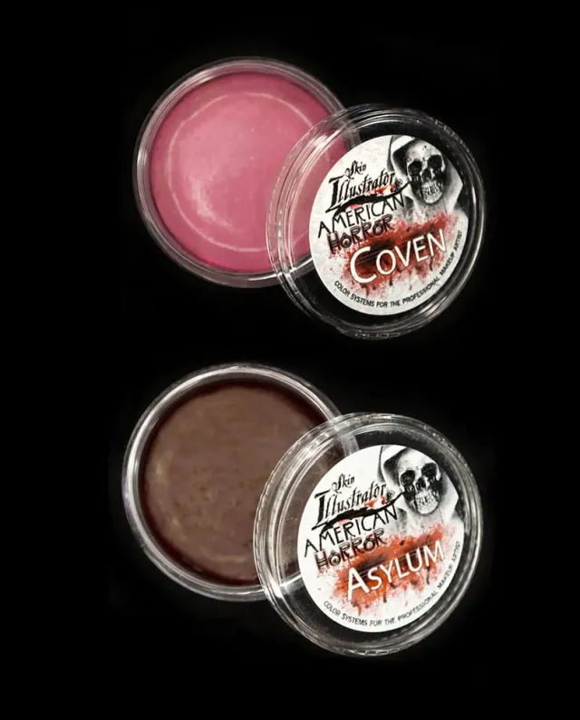 SKIN ILLUSTRATOR American Horror Singles pots maquillage Coven Asylum