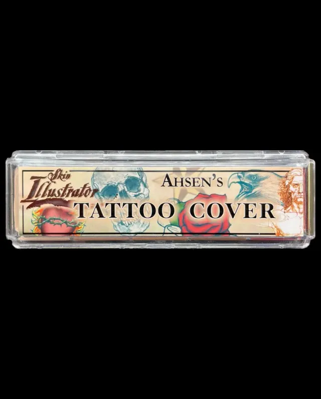 Skin Illustrator Ahsen's Tattoo Cover palette fard alcool 5 tons