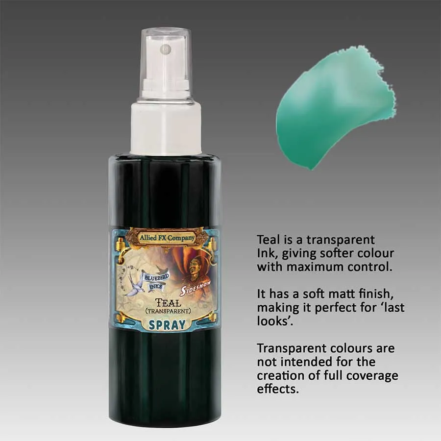 BLUEBIRD Blue Spray encre aérographe Cyan 30 ml