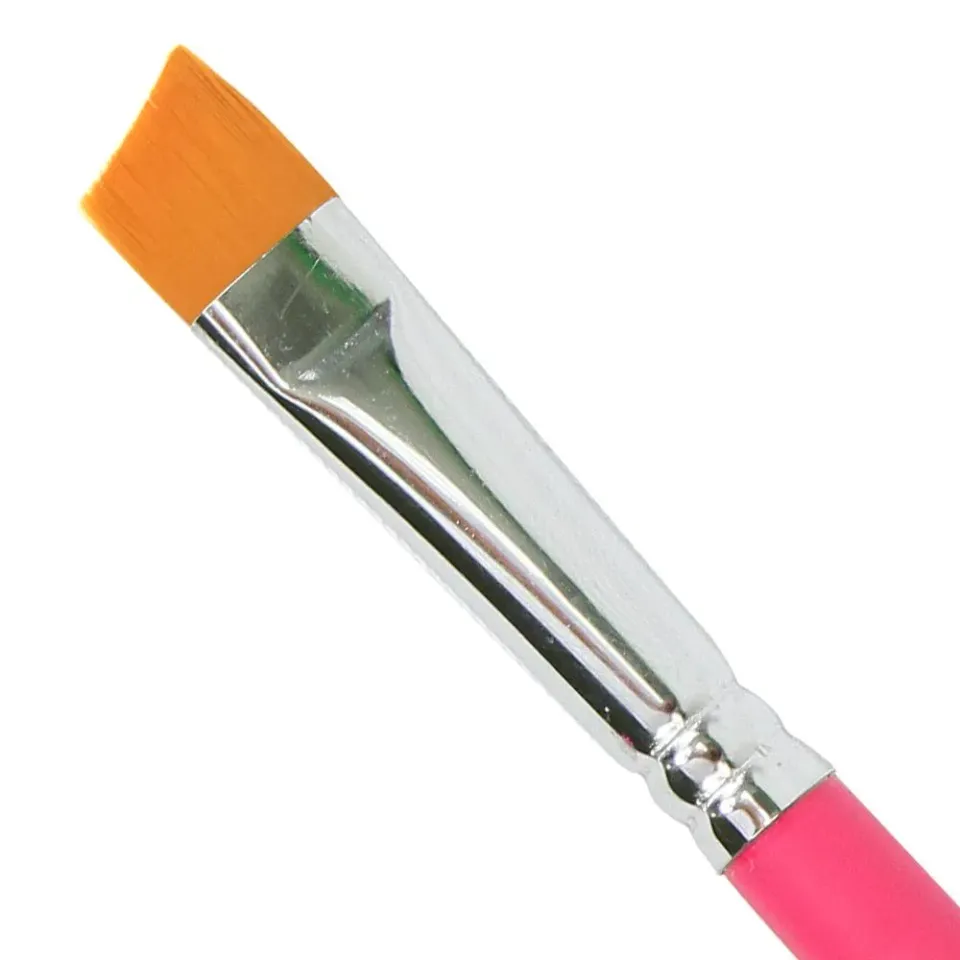 F.A.B. Paint Pal Romantic Rose pinceau biseauté 1/2 pouce