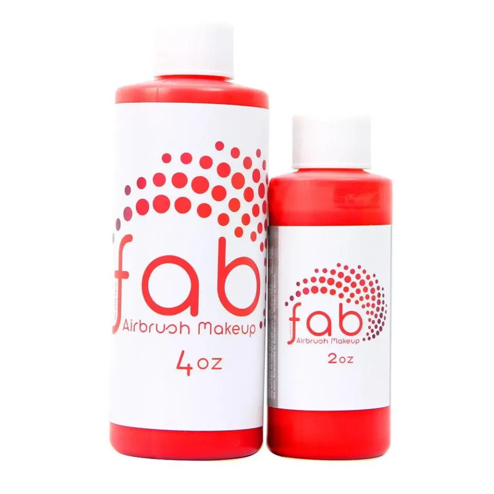 F.A.B. Hybrid Airbrush Makeup Chili Pepper Red maquillage 2 oz rouge