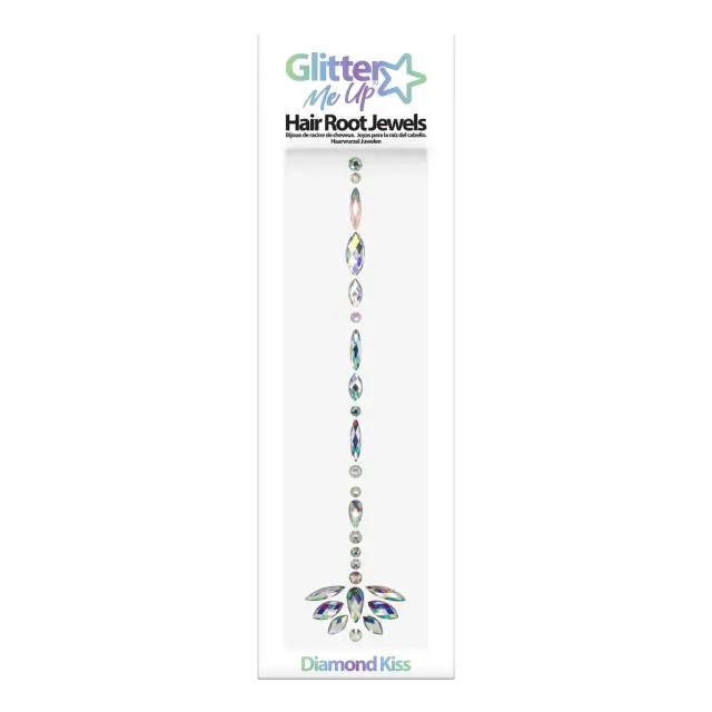 Glitter Me Up Diamond Kiss bijoux cheveux racine strass