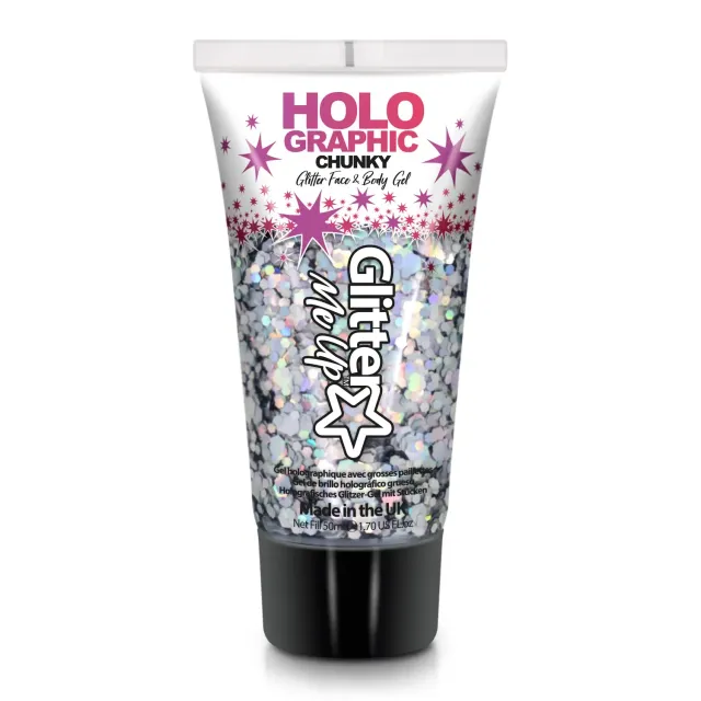 Paintglow Glitter Me Up Holographic gel paillettes 50ml chunky