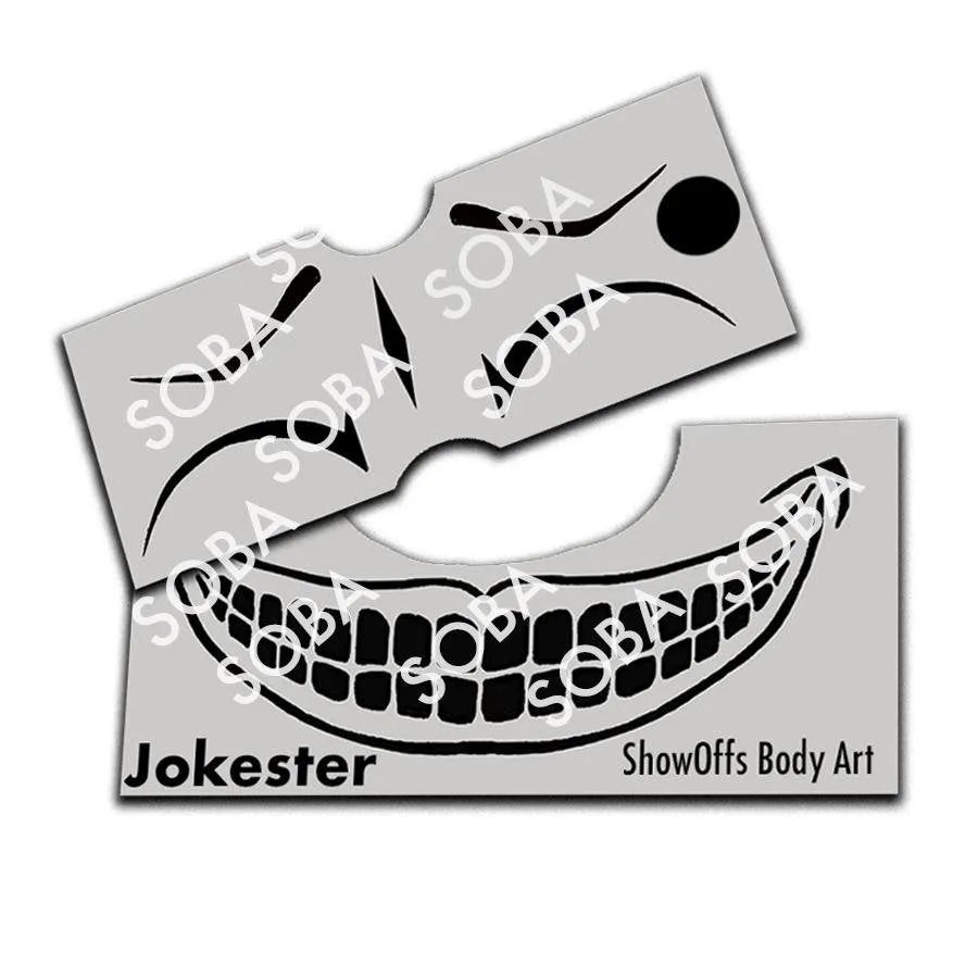 ProAiir StencilEyes Jokester pochoir maquillage adulte clown
