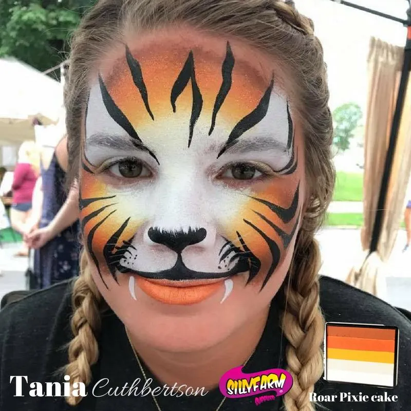F.A.B. Roar Pixie rainbow cake maquillage 50g tons chauds