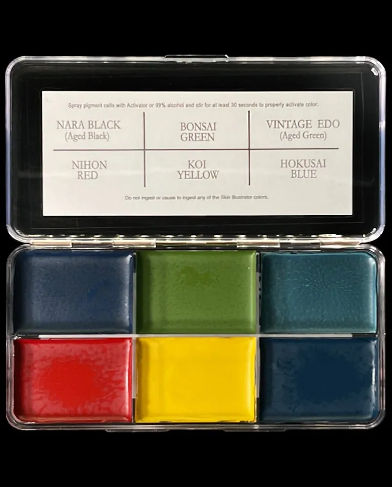 Skin Illustrator Horishi palette maquillage tatouage