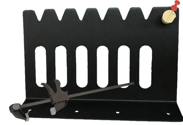 ProAiir Shark Tooth support aérographe 6 places métal