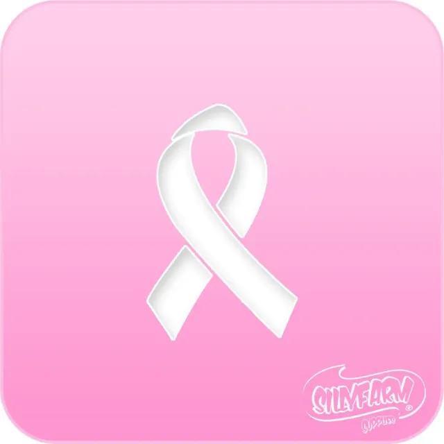 F.A.B. Pink Power Stencil ruban pochoir visage rose sensibilisation