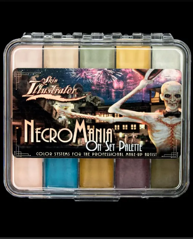 Skin Illustrator Necromania On Set palette maquillage zombie