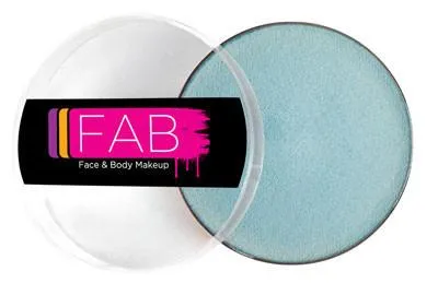 F.A.B. 063 Pearl Baby Blue Shimmer maquillage bleu bébé nacré