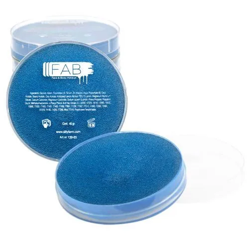 F.A.B. Face Paint Sapphire Shimmer/Mystic Blue 137 peinture visage 16 g bleue nacrée