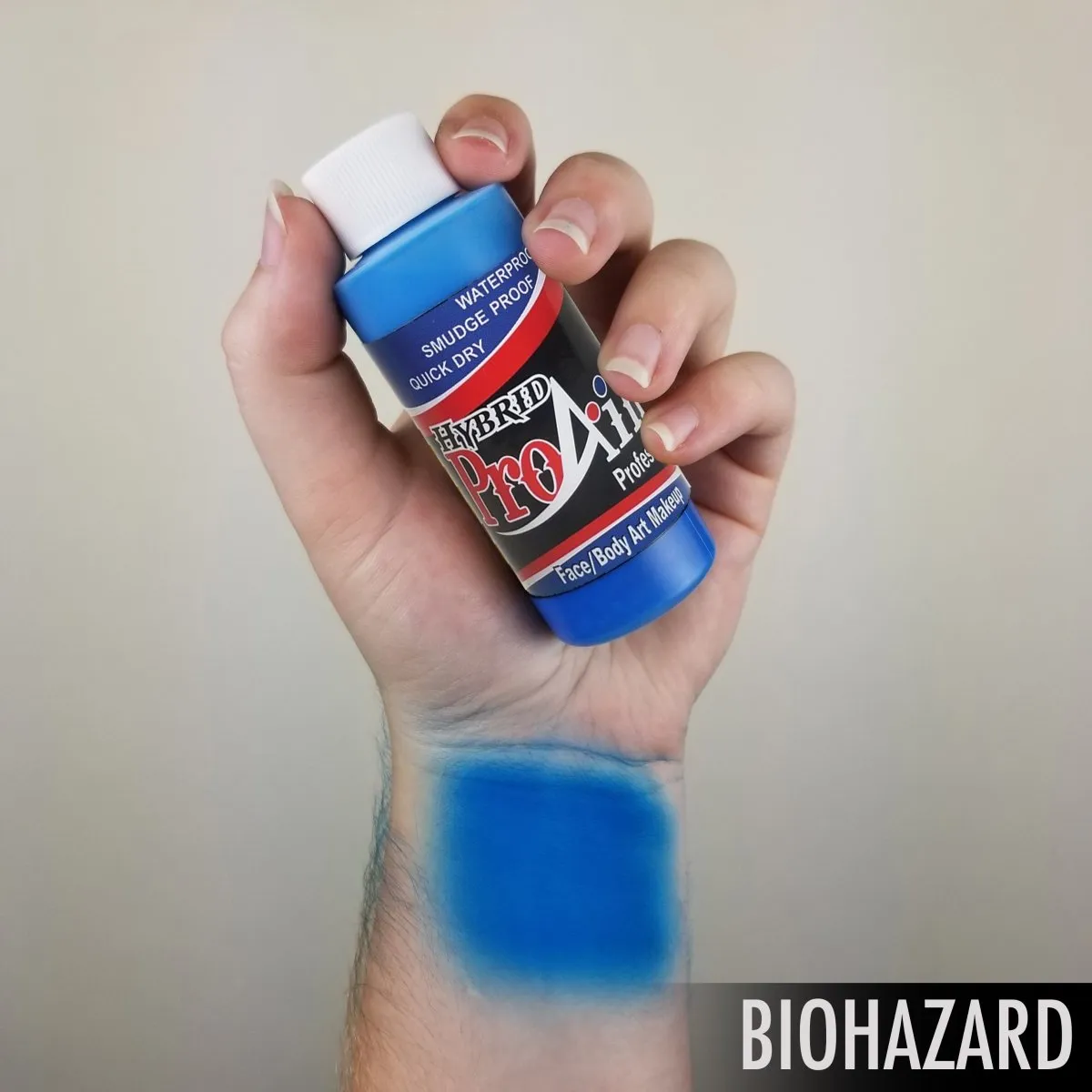 ProAiir Biohazard Blue maquillage hybride 60 ml fluo