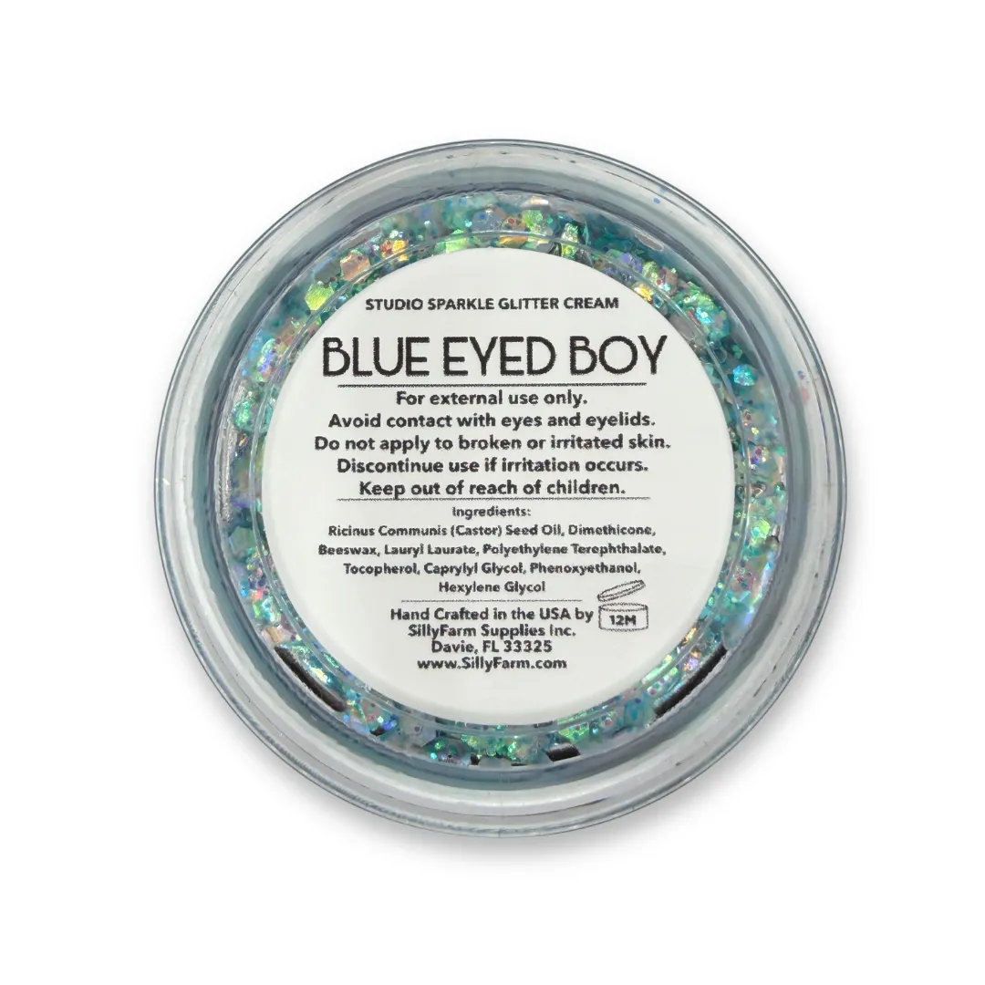 F.A.B. Studio Sparkle Blue Eyed Boy glitter crème bleu 25 g