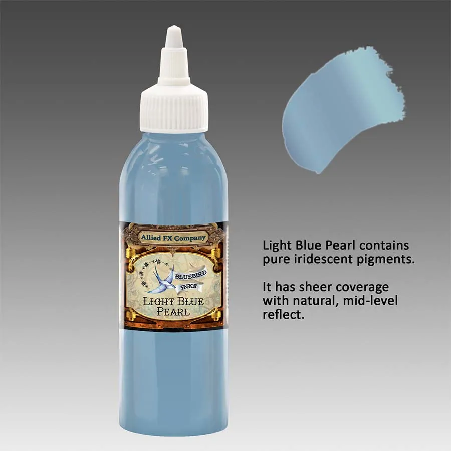 Bluebird Blue encres fluides maquillage bleu