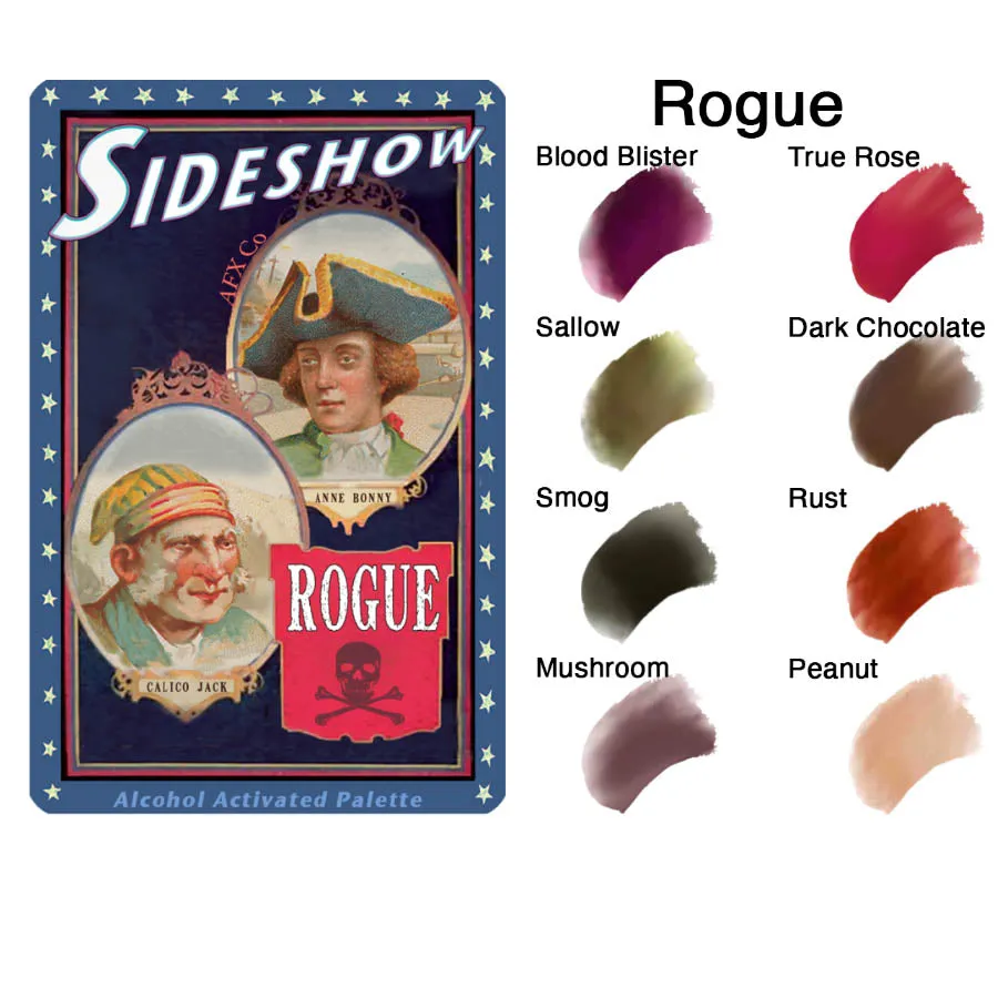 THE DARK ARTS COMPANY Sideshow Rogue Palette palette effets spéciaux 10 g