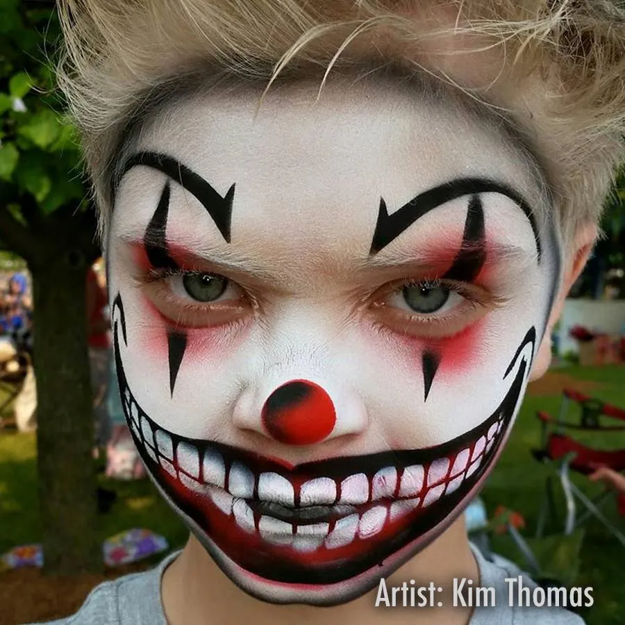 ProAiir StencilEyes Jokester pochoir maquillage adulte clown