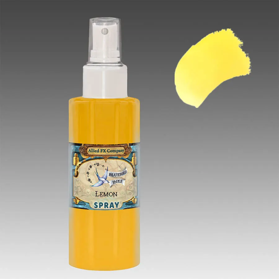 BLUEBIRD Body Art Spray Inks encre White 30ml corps