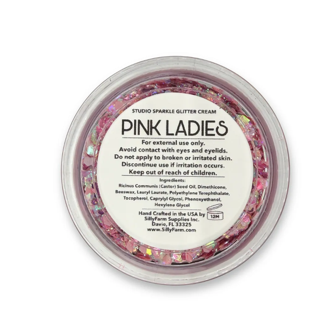 F.A.B. Studio Sparkle Pink Ladies crème paillettes 25 g