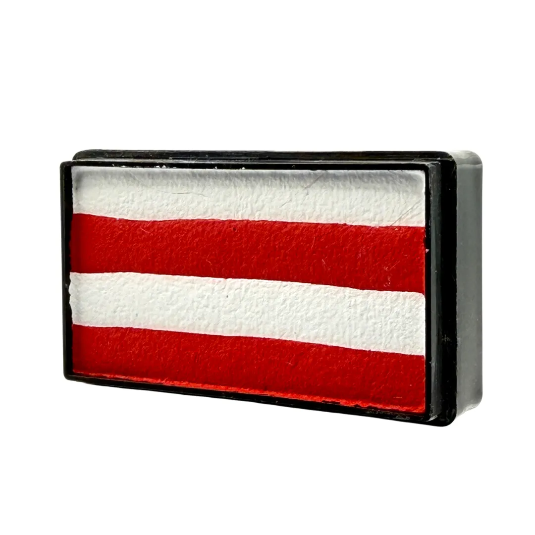 F.A.B. Candy Stripes Arty Cake one stroke 28g rouge blanc