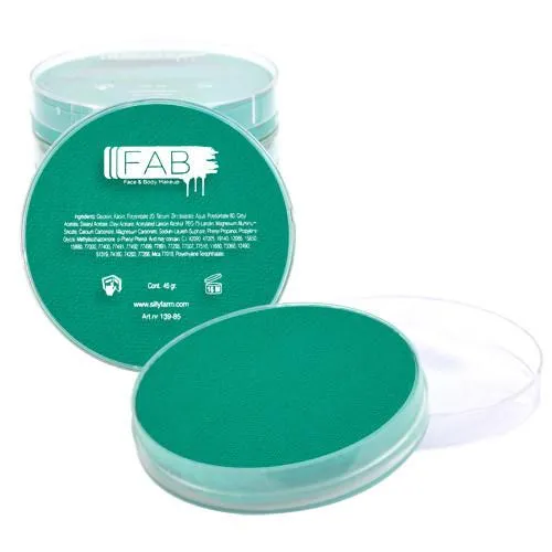 F.A.B. Deep Ocean Teal 209 fard visage 16 g