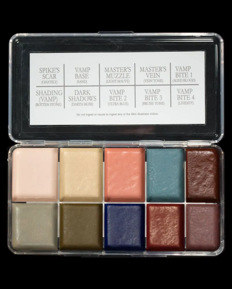 Skin Illustrator Buffie palette alcool 10 tons vampire