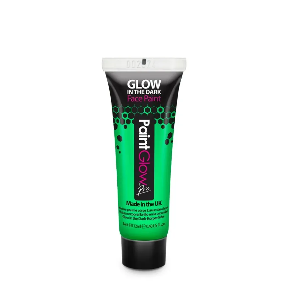 PaintGlow Glow in the Dark peinture visage et corps tube 12ml phosphorescente