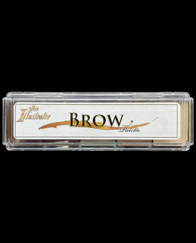 Skin Illustrator Brow palette fard alcool sourcils 5 teintes