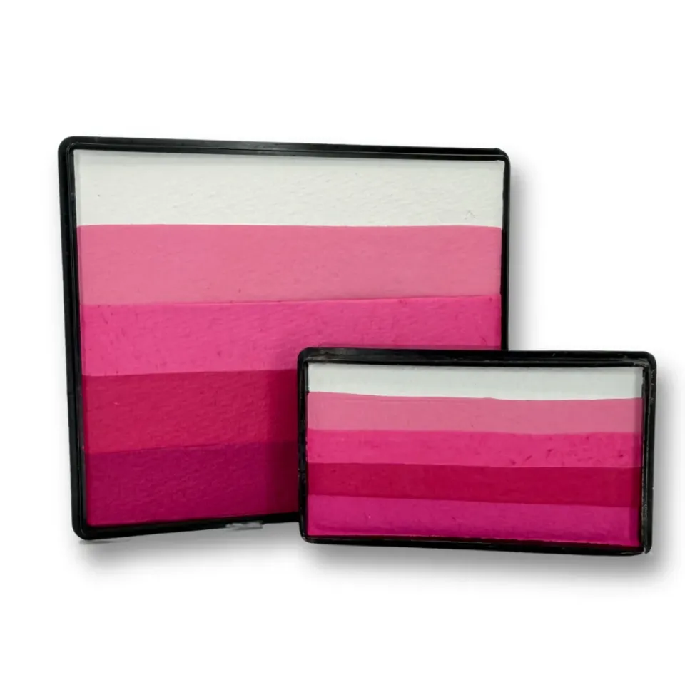 F.A.B. Pinky Winky Rainbow & Arty Cake Set peinture visage rose 50 g + 28 g