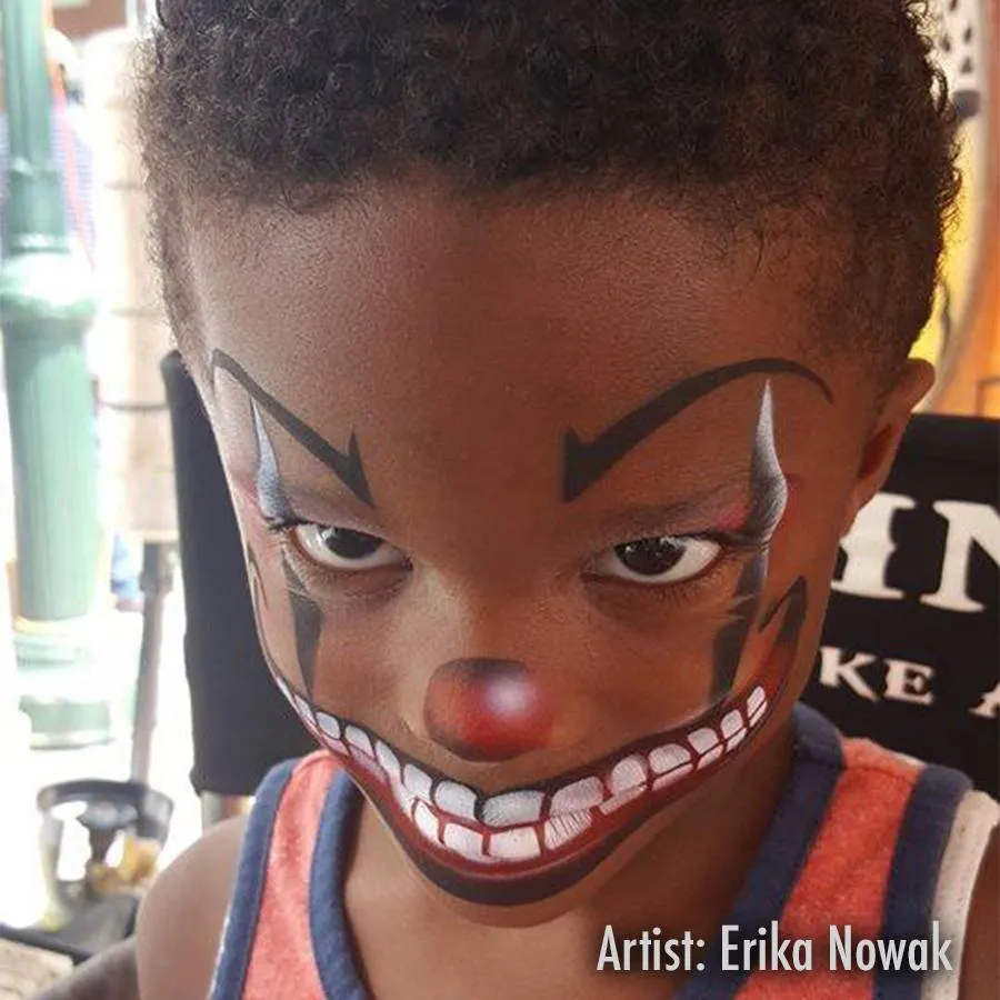 ProAiir StencilEyes Jokester pochoir maquillage adulte clown