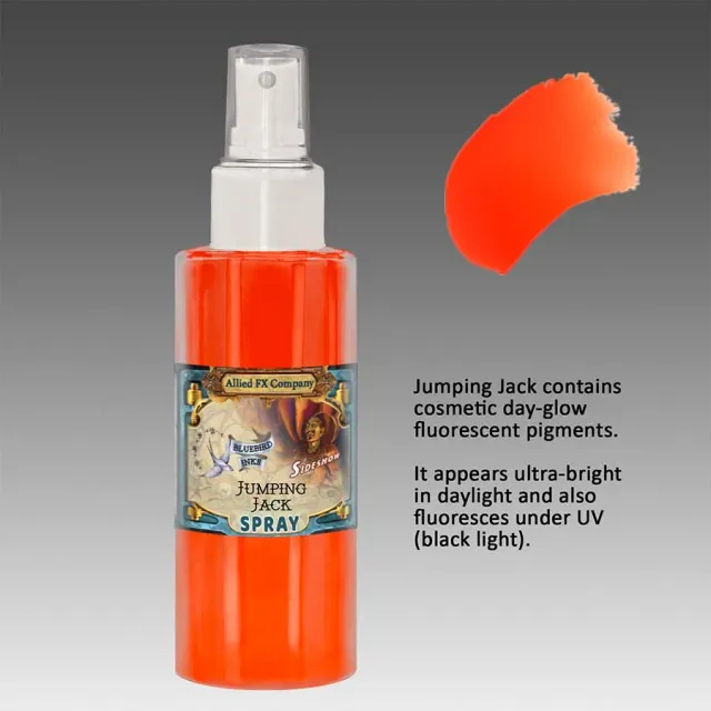 BLUEBIRD UV DayGlo Spray Inks encre Jumping Jack 30ml fluo