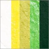 F.A.B. Light Leaf Arty Cake peinture visage 28g vert jaune