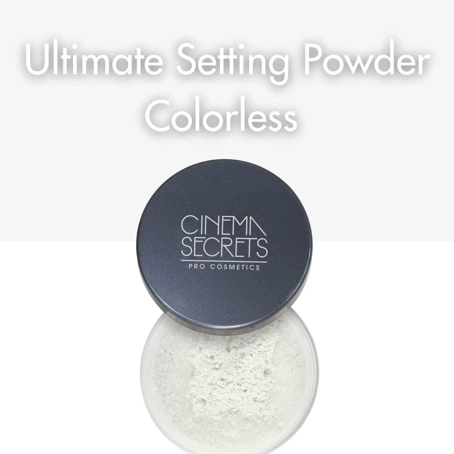 Cinema Secrets Ultralucent poudre fixatrice incolore vegan