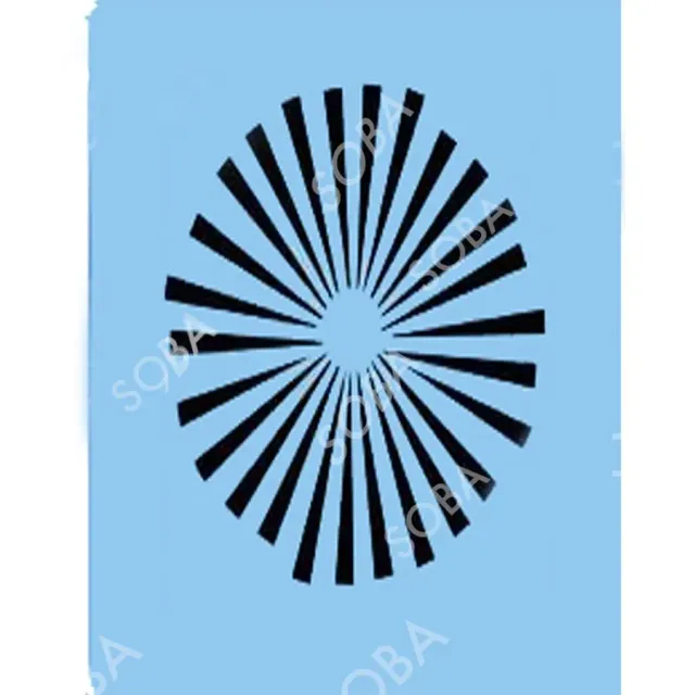 ProAiir StencilEyes QEZ18 Spin pochoir maquillage texture