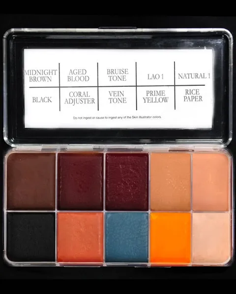 Skin Illustrator John Adams palette fard alcool cinéma