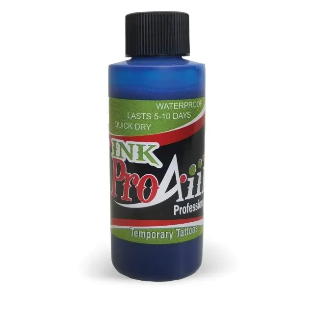 ProAiir INK Blue encre tatouage temporaire 60 ml bleu