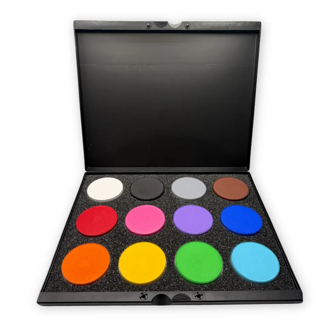 F.A.B. Essential Colors palette peinture visage 12 x 45 g
